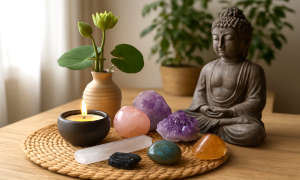 Créer un espace zen chez soi avec des minéraux
